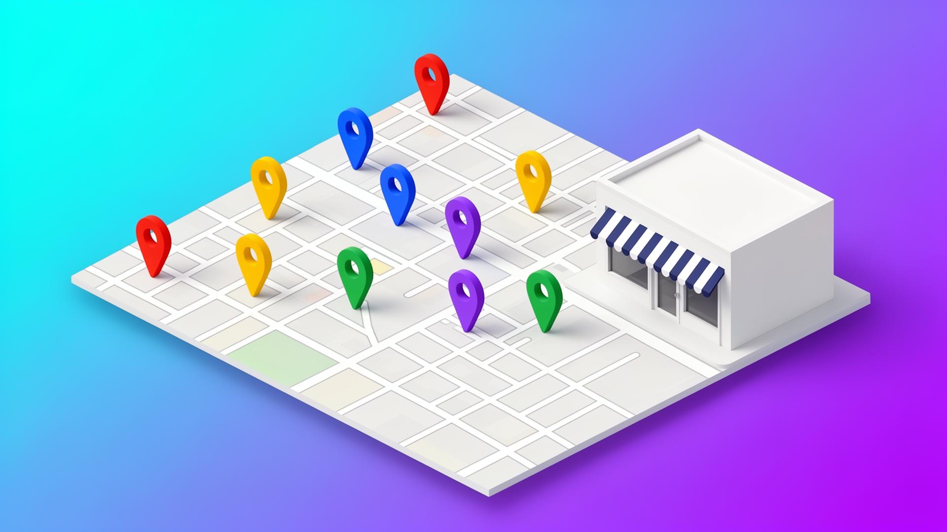 Google Maps local search algorithm visualization showing local business SEO ranking factors for 2026